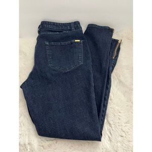 GILI Got It Love It Womens Mid Rise Skinny Ankle Zip Blue Jeans Size 10
